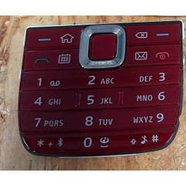 Teclado Vermelho Original Nokia E75 Ref: 0265696