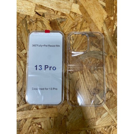 Capa Silicone Transparente 360 Iphone 13 Pro / Iphone 13 6.1