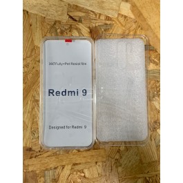 Capa Silicone Transparente 360 Xiaomi Redmi 9