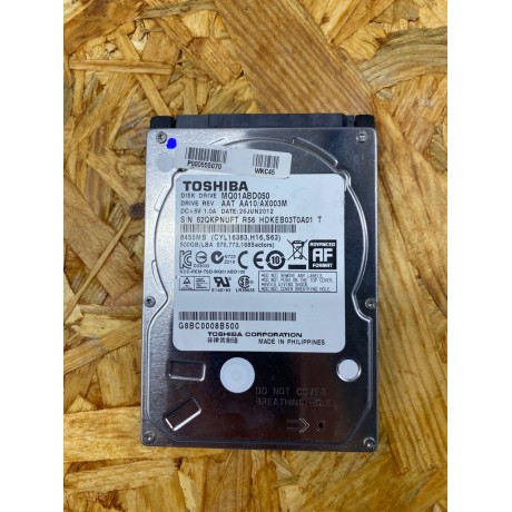 Disco Rigido 500Gb Toshiba SATA 2.5 Recondicionado Ref: P000555070 ( Apenas Disco Externo )