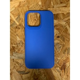 Capa Silicone Azul C/ Proteçao de Camera Iphone 13 Pro / Iphone 13 6.1