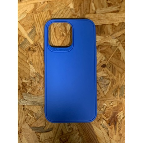 Capa Silicone Azul C/ Proteçao de Camera Iphone 13 Pro / Iphone 13 6.1