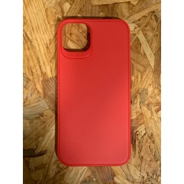 Capa Silicone Vermelho C/ Proteçao de Camera Iphone 13 / Iphone 13 6.1