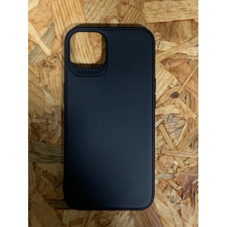 Capa Silicone Preta C/ Proteçao de Camera Iphone 13 / Iphone 13 6.1