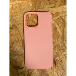 Capa Silicone Rosa C/ Proteçao de Camera Iphone 13 Pro Max / Iphone 13 6.7