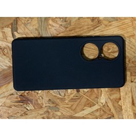 Capa Silicone Rigida Preto Huawei P50