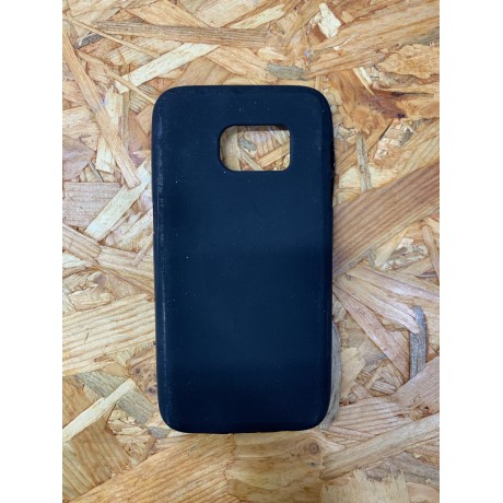 Capa Silicone Preto Samsung S7