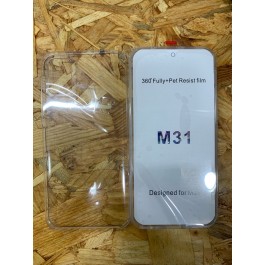 Capa Silicone Transparente 360 Samsung M31