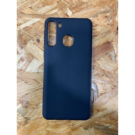 Capa Silicone Preto Samsung A21