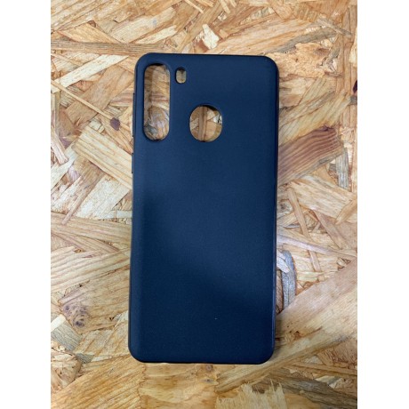 Capa Silicone Preto Samsung A21