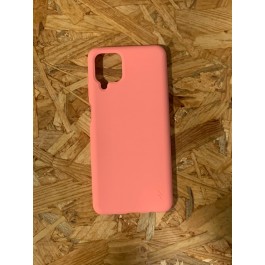 Capa Silicone Rigida Rosa Samsung A12