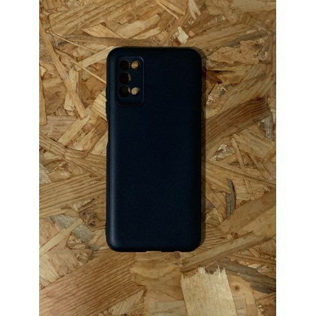 Capa Silicone Rigida C/ Proteçao de Cameras Preto Samsung A03S