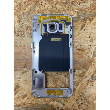 Middle Cover C/ Modulo Buzzer Dourado Samsung S6 Edge / Samsung G925f Recondicionado