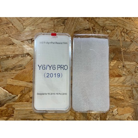 Capa Silicone Transparente 360 Huawei Y6 2019 / Y6S