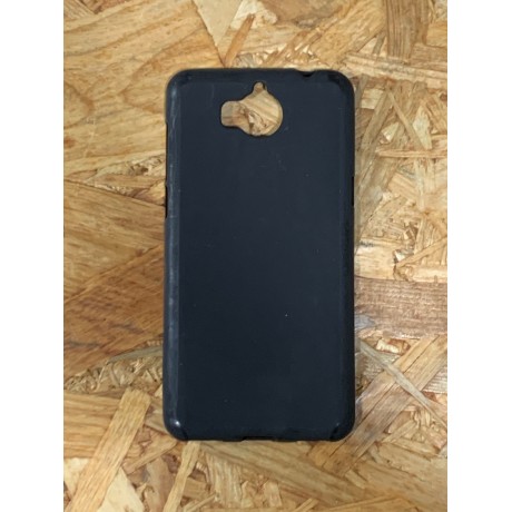 Capa Silicone Preta Huawei Y5 2017 / Y6 2017