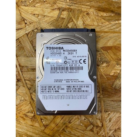 Disco Rigido 320Gb Toshiba SATA 2.5 Recondicionado Ref: MK3275GSX