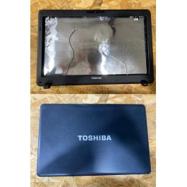 Back Cover LCD & Bezel Toshiba Satellite C660D-1D3 Recondicionado Ref: K000115740 / AP0H0000800