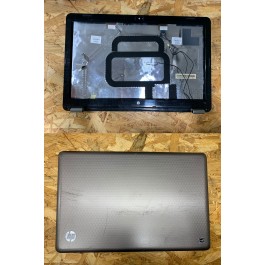 Back Cover LCD & Bezel HP G62-a35EP Recondicionado Ref: 605906-001 / 605913-001
