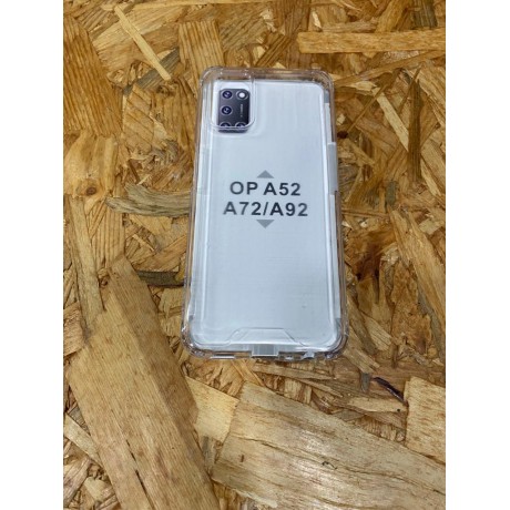 Capa Silicone Rigida Transparente Oppo A52 / A72 / A92