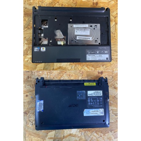 Bottom Cover & Cover Teclado Acer Aspire One D255E-13DQkk Recondicionado Ref: LU.SEV0D.564 / AP0F30002001