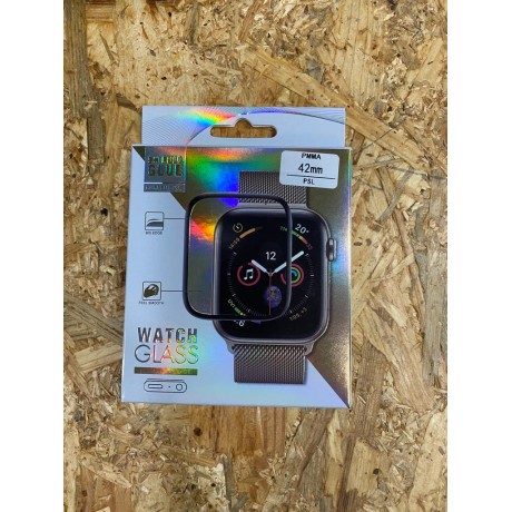 Pelicula de Vidro Apple Watch 42mm Preta