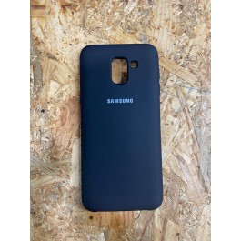 Capa Silicone OriginalPreto Samsung A6 2018