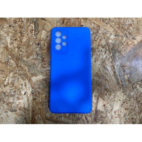 Capa Silicone Rigida C/ Proteçao de Cameras Azul Samsung A32 4G