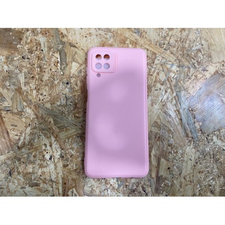 Capa Silicone Rigida C/ Proteçao de Cameras Rosa Samsung A12