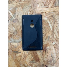 Capa Silicone Preta Nokia Lumia 925