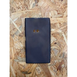 Capa Silicone Transparente Preto Nokia 920