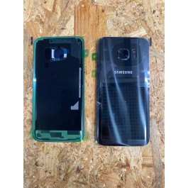 Tampa de Bateria Preto Samsung S7 / Samsung G930f Original Ref: GH82-11384A