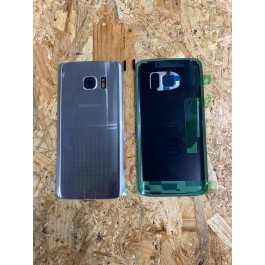 Tampa de Bateria Cinza Samsung Galaxy S7 / Samsung G930F Ref: GH82-11384B