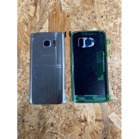 Tampa de Bateria Cinza Samsung Galaxy S7 / Samsung G930F Ref: GH82-11384B