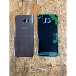 Tampa de Bateria Dourada Samsung Galaxy S7 Edge / Samsung G935F Original Ref: GH82-11346C