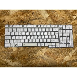 Teclado Cinza Toshiba Satellite L500-19F Recondicionado Ref: K000077540