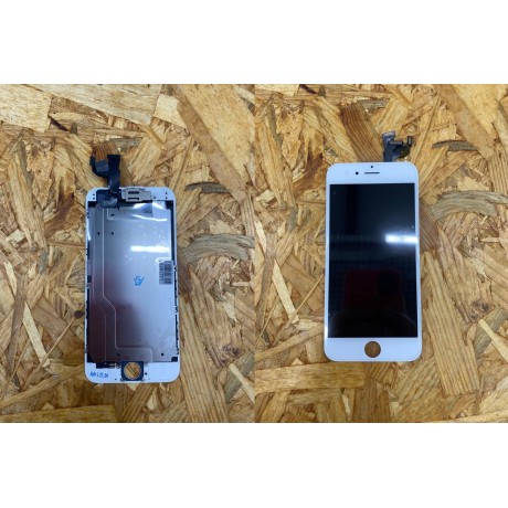 Modulo Iphone 6 Branco C/ componentes S/ Botao Home Compatível