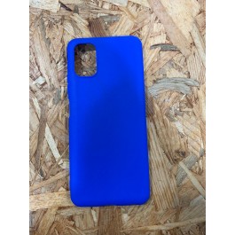 Capa Silicone Azul ZTE V2020 Smart