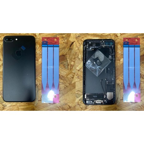 Chassis C/ Componentes Preto Iphone 7 Plus