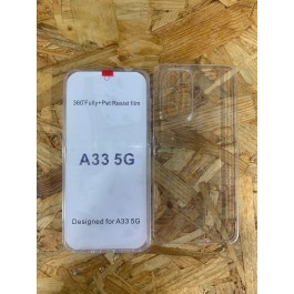 Capa Silicone Transparente 360 Samsung A33 5G