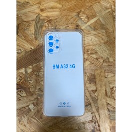 Capa Silicone C/ Proteçao de Cameras Transparente Ultra Fina Samsung A32 4G