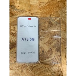 Capa Silicone Transparente 360 Samsung A73 5G
