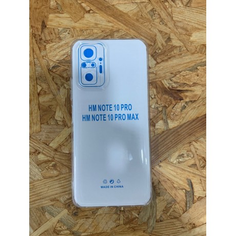 Capa Silicone C/ Proteçao de Cameras Transparente Ultra Fina Xiaomi Redmi Note 10 Pro / Xiaomi Redmi Note 10 Pro Max