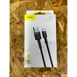 Cabo Baseus Micro USB 2A 3 Metros Preto