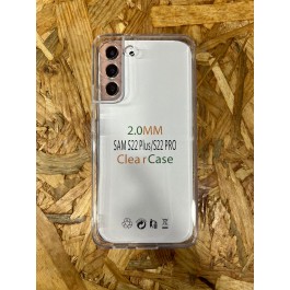 Capa Silicone Rigida Transparente Samsung S22 Plus