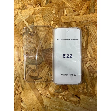 Capa Silicone Transparente 360 Samsung S22