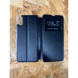 Flip Cover Preto Xiaomi Redmi 9A