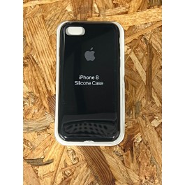 Capa Silicone Apple iPhone 8 Preta
