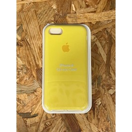 Capa Silicone Apple iPhone 8 Amarela