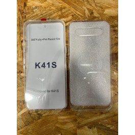 Capa Silicone Transparente 360 LG K41S