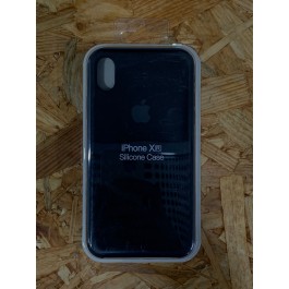Capa Silicone Apple iPhone XR Preta